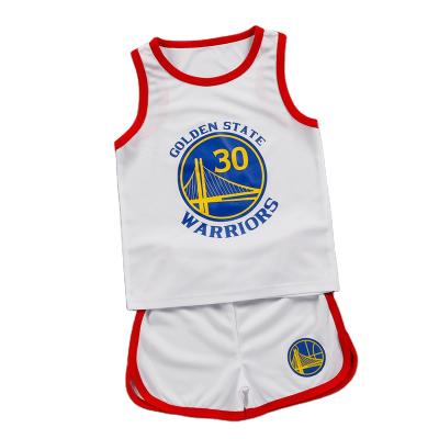 China Breathable kids basketball tank tops invest sportswear colors and styles can be chosen for sale