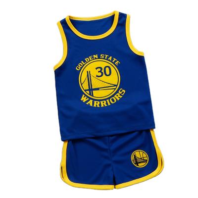 China Custom Number Printing Kids Sublimation Sportswear Logo Breathable Basketball Singlet Uniform for sale