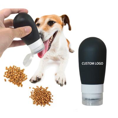 China OEM&ODM Rubber Silicone Pet Products Viable Silicone Drinks Feeder Portable Dog Bottle Travel Bottle For Dogs for sale