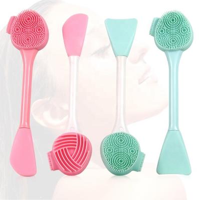 China Exfoliate Dead Skin Removed/Approach and Clean Pore Silicone Beauty Facial Massager Wholesale Face Makeup Brush For Massage Face Scrubber Cleansing Brush for sale