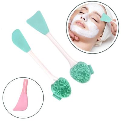 China Exfoliate Dead Skin Removed / Approaches & Cleanse Pores Best Selling Item Face Lip Scrub Silicone Brush Skin Carec Facial Brush Emobssized , Printing Logo Available for sale