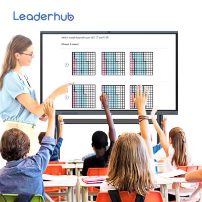 中国 Writing+Painting+Meeting+Advertizing 65-105 Inch Led Screen Interactive Digital Whiteboard Display For Classroom And Meeting Room 販売のため