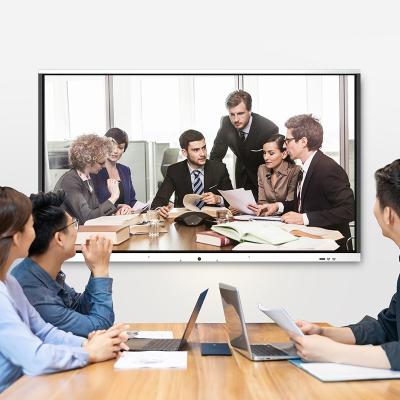 中国 Writing+Painting+Meeting+Advertizing Large Interactive Touch Screen Monitor 4k Flat Panel 4k Height 65inch Interactive Whiteboard 販売のため