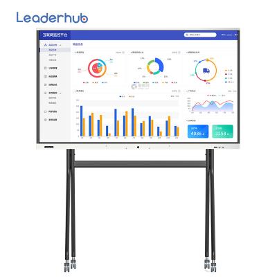 Chine 65 Inch Display Touch Screen Panel TV 4k Ultra Hd Smart TV School Teacher 75 Inch Portable White Boards Whiteboard à vendre