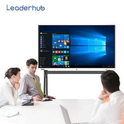 中国 Meeting Leaderhub 4k Ultra Hd Display Electronic Interactive Whiteboard Board Smart Board For Education Classroom 販売のため