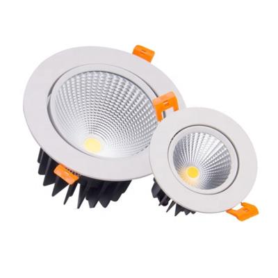 China China Supplier Modern Aluminum Plastic Slim Light Home Cabinet Down Cabinet Housing Led Downlight Frame for sale