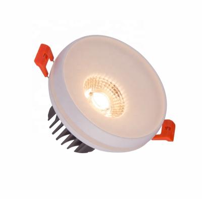 China Modern High Quality Hotel Double Head Recessed Aluminum Ceiling Downlight Round Spot Light Led Downlight for sale