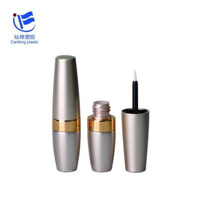 China Unique Olive Luxury mini gold tube eyelash packaging empty packaging with stamp eyeliner medium empty tube 5ml for sale