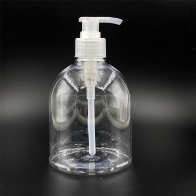 China 500ml Round Shape Plastic Spray PET Hand Sanitizer Empty Alcohol Lotion Bottle With Pump Foam Pump Bottle for sale