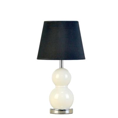 China Modern Living Room Lamp Decorative Ceramic Table Lamp With Gourd Shaped Base for sale