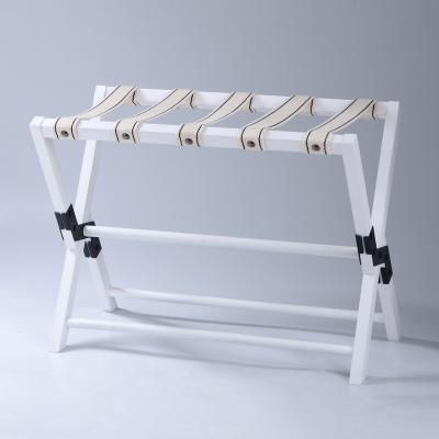 China Modern Custom Folding Luggage Rack Hotel Furniture With Shelf For Hotel Living Room for sale