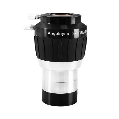 China Angeleyes 2 inch barlow eyepiece astronomical telescope 2 metal eliminate color difference effectively 1.25 inch for sale