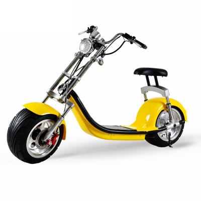 China HLS03 unisex classic shape citycoco electric scooter high quality motorcycle for sale