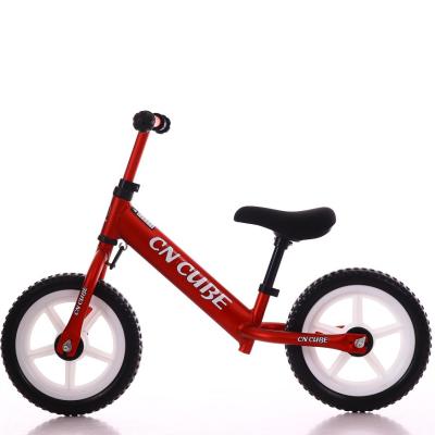 China 2021 steel best selling alloy balance bike /fashion push bike race for kids/cheap price 12 inch mini balance cycle for child for sale