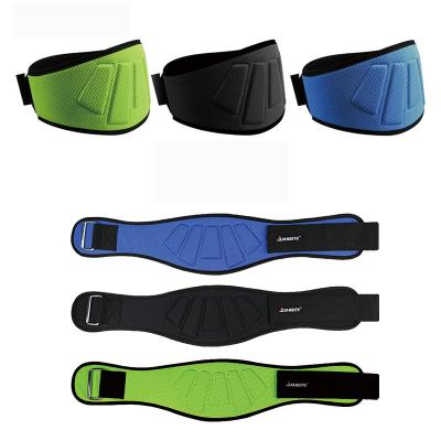 China Commerical Home Gym Tested Nylon Color Eva Sport Belts For Sale Optional Power Loop Gym Weight Lifting Lever Belt 3 for sale