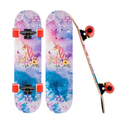 China Kids Girls Boys Latest New Arrival Design Fashion Longboard Decks Skateboard for sale