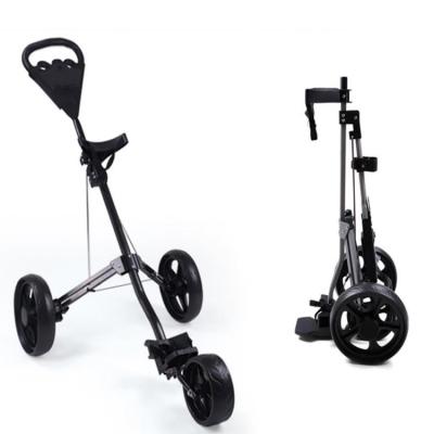 China Aluminum Frame With Black Powder Most Inquiry Customized Useful Size Golf Push Cart Useful For Sale for sale