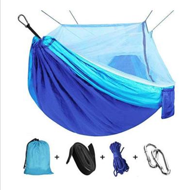 China Factory wholesale high quality outdoor mosquito net 210T nylon outdoor camping hammock adult for sale