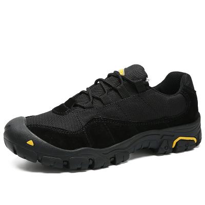 China Anti Slip Outdoor Rubber Sole Safety Wear Resistant High Quality Hiking Shoes For Men for sale