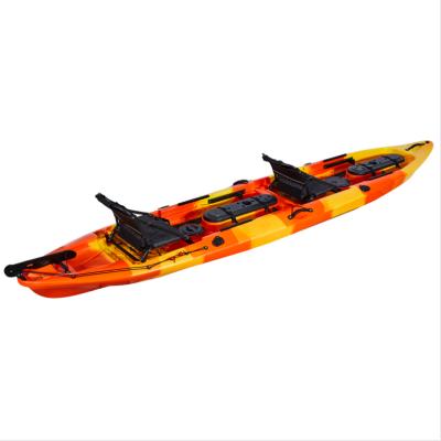 China Double price adult good 2 person ocean kayak fishing boat for sale canoe rowing boats kayak for sale