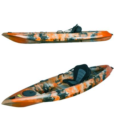 China 2021 Adult Hot Sale High Quality Inflatable 2 Person Fishing Kayak Canoe With Paddles for sale