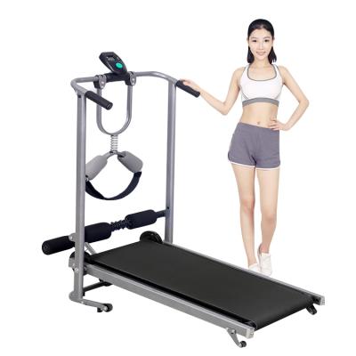 China Household Multifunctional Free Mute High Flexibility Mini Foldable Exercise Fitness Equipment Mechanical Treadmill for sale