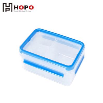 China Professional Plastic Thin Steel Wall Manufacturer China Disposable Square Food Container Injection Mold for sale