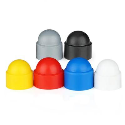 China Automotive Industry M3 -M20 Colorful Plastic  Dome Head Hex Socket Protection Cap Cover for Bolt Nut Screw for sale