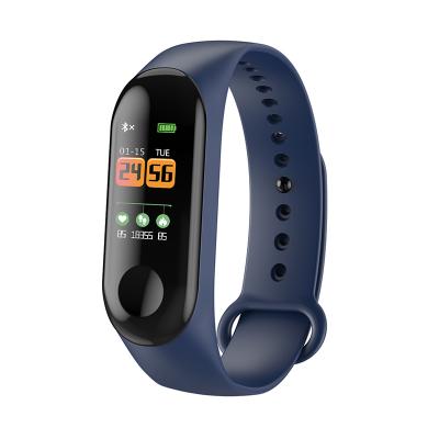 China Original Multifunctional BAND 3 Touch Screen Smart Bracelet Wristband OLED Heart Rate Watch OLED Touch Screen Message for sale