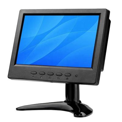 China Speaker Whosale HD monitor 7 inch 1024*600 wide screen bnc monitor for sale