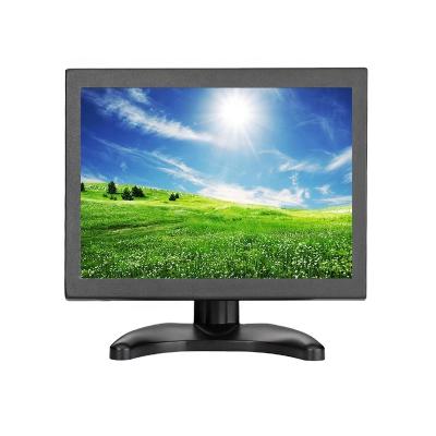 China Speaker ZHIXIANDA 10 Inch Industrial Cheap Monitor HD BNC VGA USB AV Input For Car CCTV Desktop Display for sale