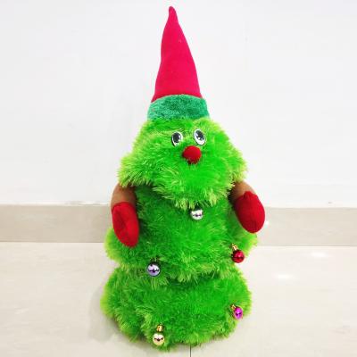 China MUSICAL CHRISTMAS TREE WITH MOTION 50CM BATTERY OPERATED CHRISTMAS TREE CHRISTMAS DANCE DECORATION for sale