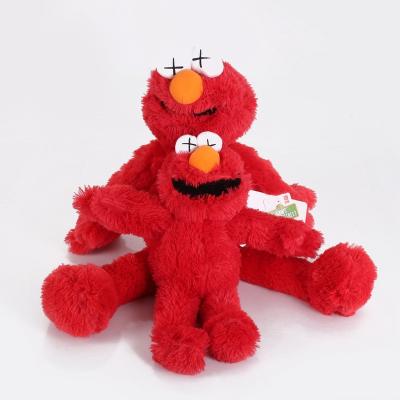 China Durable Fashionable Uniqlo Co-Branded Same Sesame Street Doll Elmo Plush Toy for sale