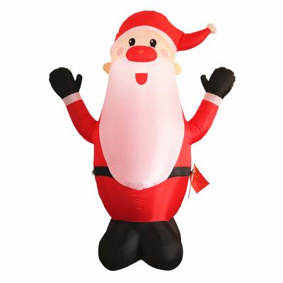 China Inflatable Floating Christmas Newest Chirstmas Decor Holiday Inflatable Santa Claus Life Size Santa Claus for sale