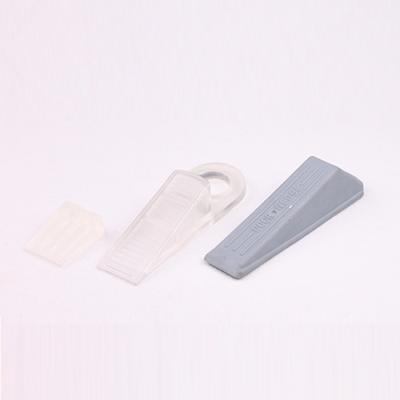 China Eco - Friendly Door Wedges Plastic Clear Door Stopper / Rubber Door Stopper for sale