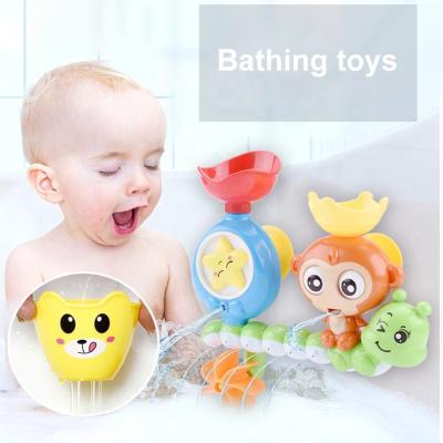 China Water Tool Baby Kids Spray Plastic ABS Bathing Toys Animal Shape Eco-Friendly Educational Bath Toy for sale