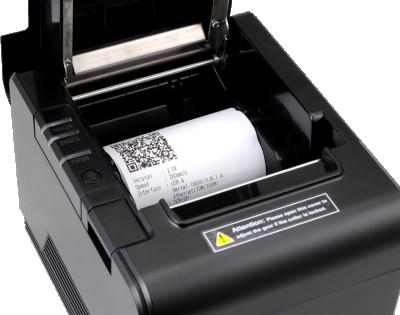 China Factory Xprinter XP-Q200 Black and White Receipt Ticket Printer USB + Lan Port / 80 Position Printer Thermal Conductor for sale