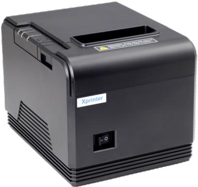 China Xprinter 80mm Black Auto Cutter Thermal Printer XP-Q300 for sale