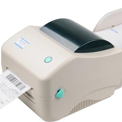 China factory cheap thermal label sticker printing black and white blue tooth barcode printer XP-450B for sale