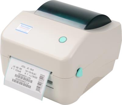 China 4 Inch Barcode Label Printer Sticker Printer USB LAN WIFI Black and White Desktop Thermal Interface XP-450B for sale