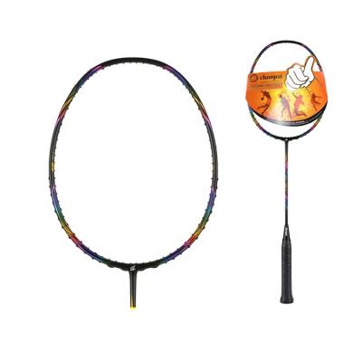 China Pop Chaopai Badminton Racket H.M Graphite Shuttlecock AIR 27 Game for sale