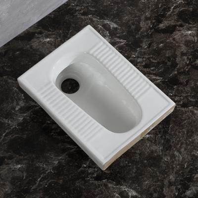 China Modern high quality white ceramic squat pan toilet for sale