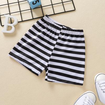 China Fashion Polyester Stripe Summer Beach Abbreviations Fade Proof Children Short Pants Little Boy Color The Kids Baby for sale