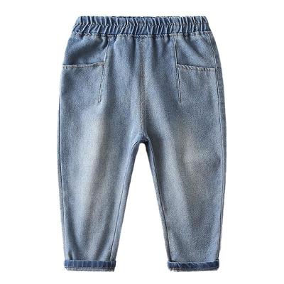 China Other factory spring and autumn fashion pants wholesale boys distressed jeans for sale