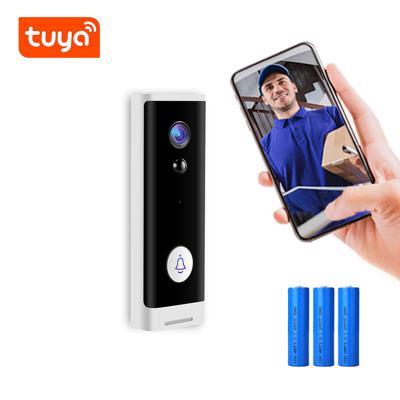 China 1080P HD Tuya Smartlife WiFi Video Doorbell Camera Smart Home Security Wireless Door Camera Google Alexa Support TY-S2-DB02 for sale