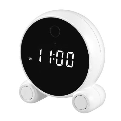 China NIGHT VISION Clock Camera 1080P Tuya Connecting Smart Camera Wi-Fi System Smart Life Platform for sale