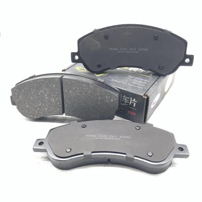 China Wholesale Metal Utensils Metal Effect D1555 Ceramic Brake Brake Pad Good For Ford New Transit V348 for sale