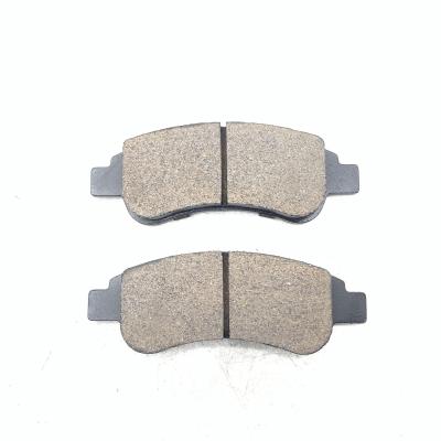 China High Quality Metal Utensils D1213 Hafei Brake Pad Hot Selling Metal Utensils For Citroen Elysee for sale