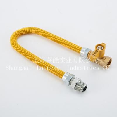 China Oven Natural Gas Rubber Hose Flexible Stainless Steel Connectors for sale