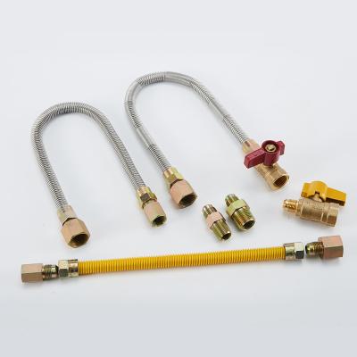 China Gas SS Pipe Seamless 304 Stainless Steel Tube One Fittings Gas Connector for sale